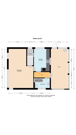 Floorplan - Zuidbuurt 1, 3155 EM Maasland